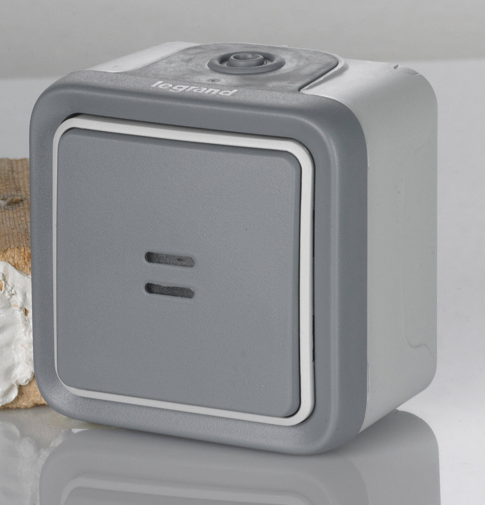 069810L - LEGRAND Bouton poussoir étanche Plexo - Anthracite