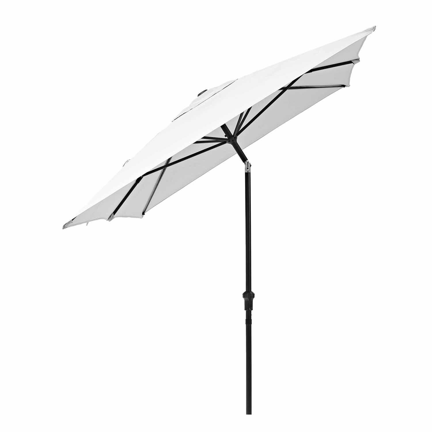 Parasol droit rectangulaire blanc Avea NATERIAL L.300 x l.194 cm - 3