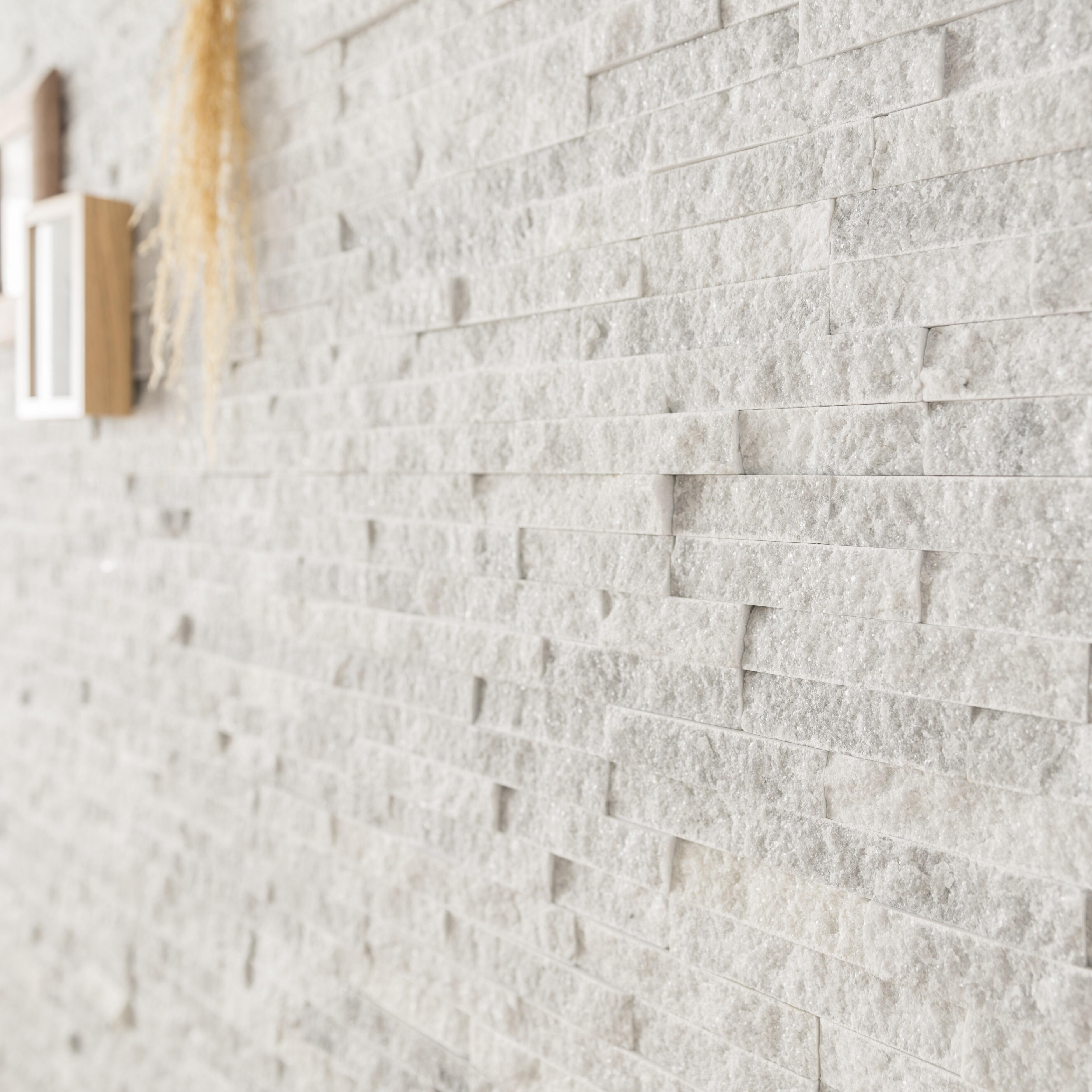 Plaquette de parement pierre naturelle Magrit cloud intérieur / extérieur - 5