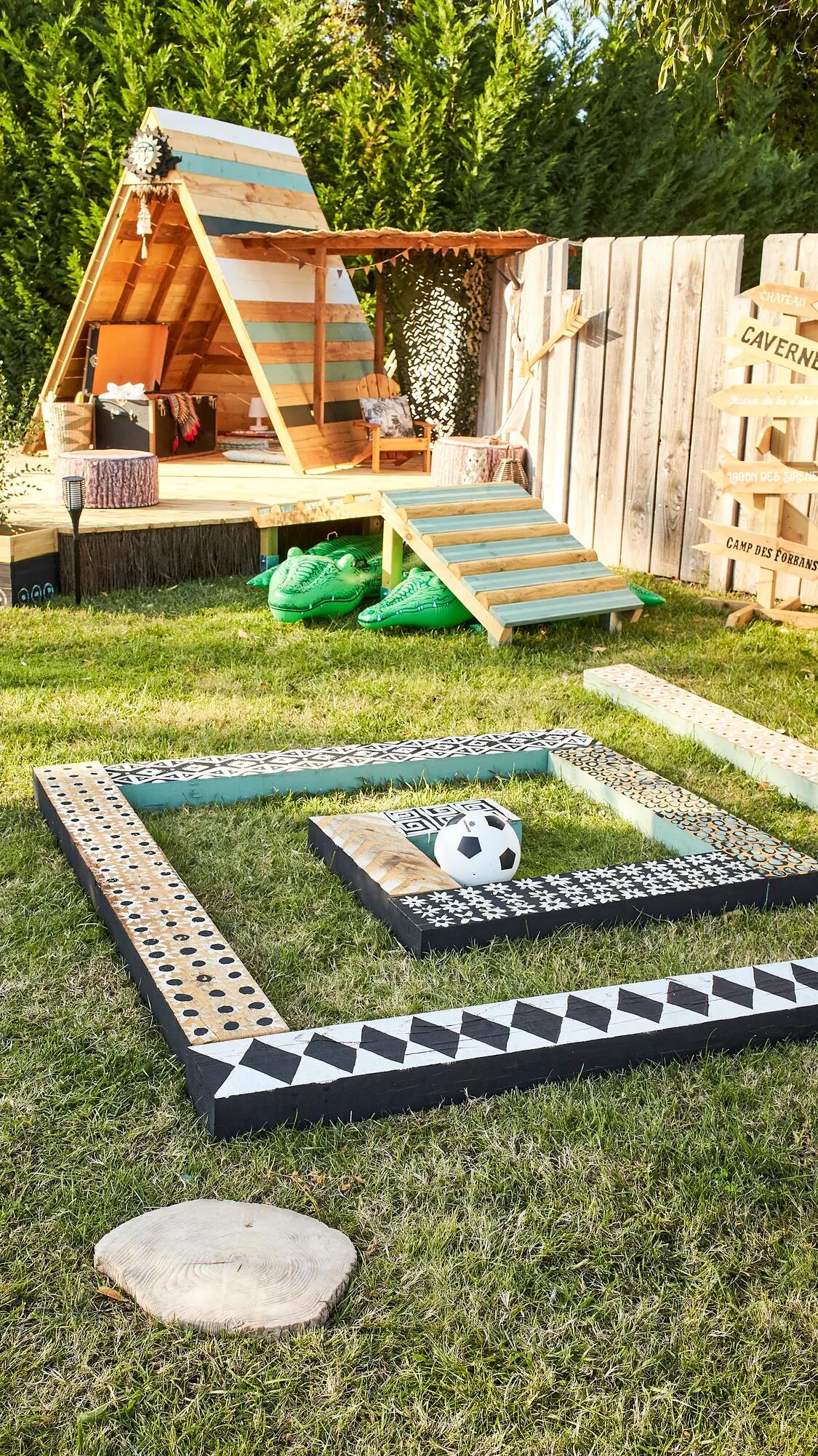 Le jardin : une nouvelle pièce de jeux pour vos enfants