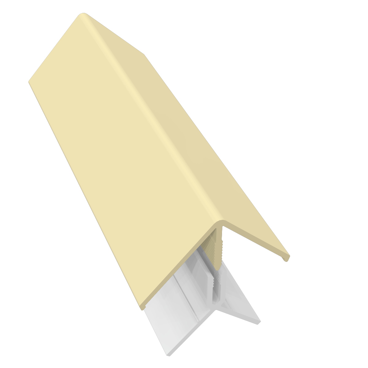 Coin extérieur pvc 45x45 FREEFOAM Faza/solid pierre, dune, proche dural 1015 3 m - 4