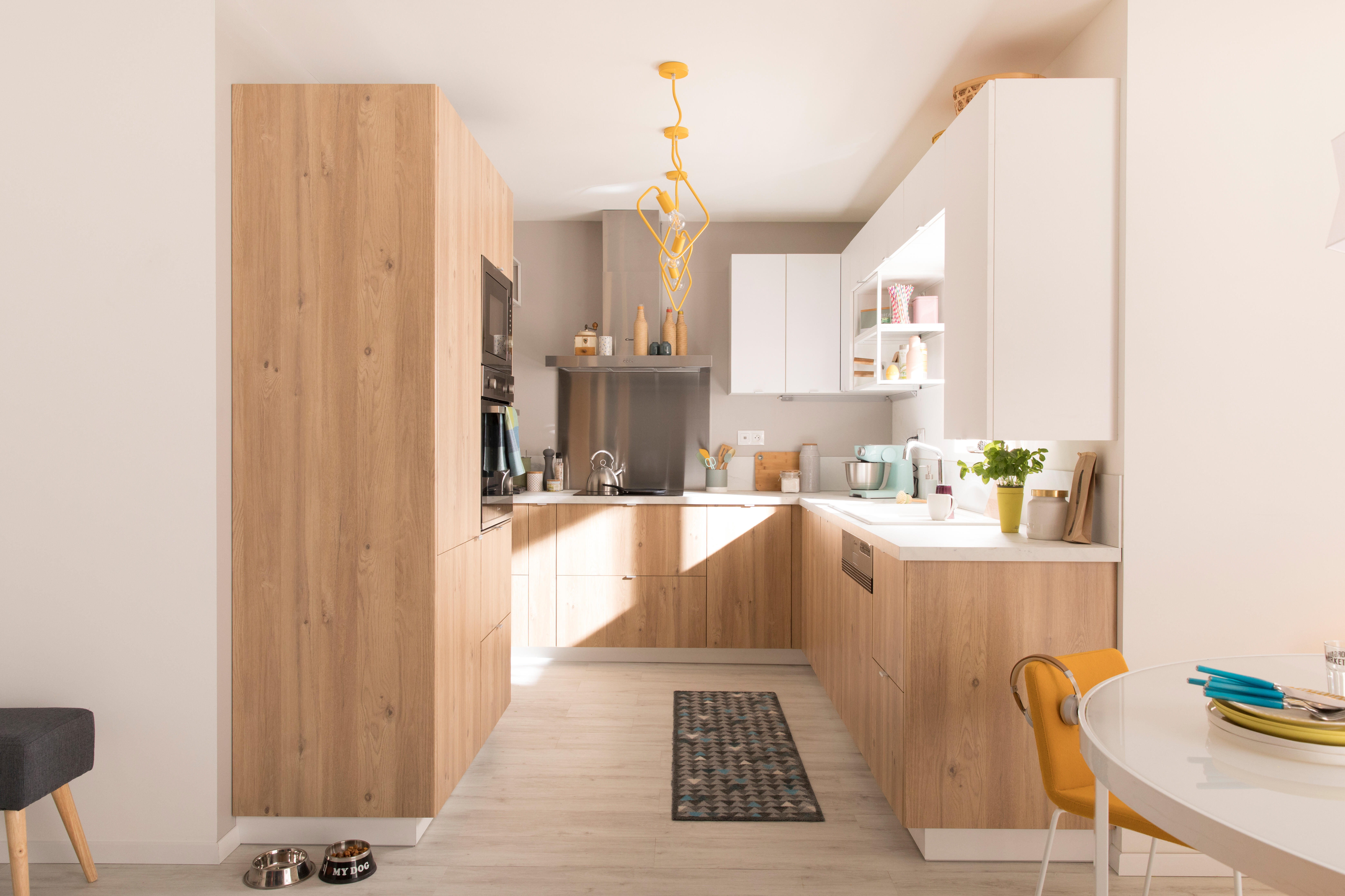 Façade de tiroir de cuisine Lugano effet chêne boréal mat H.12.5 x l.44.7 cm - 5