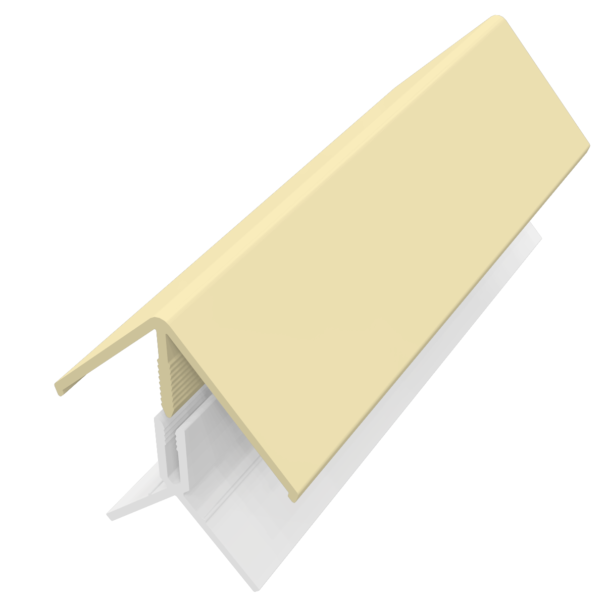 Coin extérieur pvc 45x45 FREEFOAM Faza/solid pierre, dune, proche dural 1015 3 m - 3
