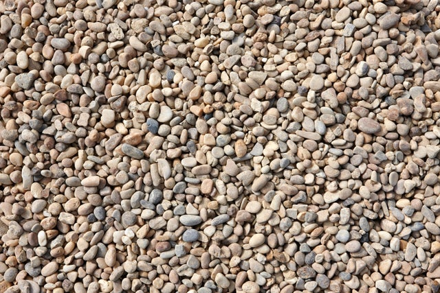 Graviers pierre naturelle Silico calcaire jaune 8/16mm, 25kg