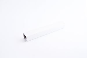 Languette pour poteau pvc à emboîter Clea blanc
