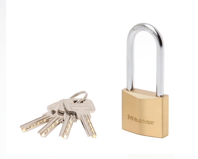 Cadenas à clé MASTERLOCK laiton, l.40 mm