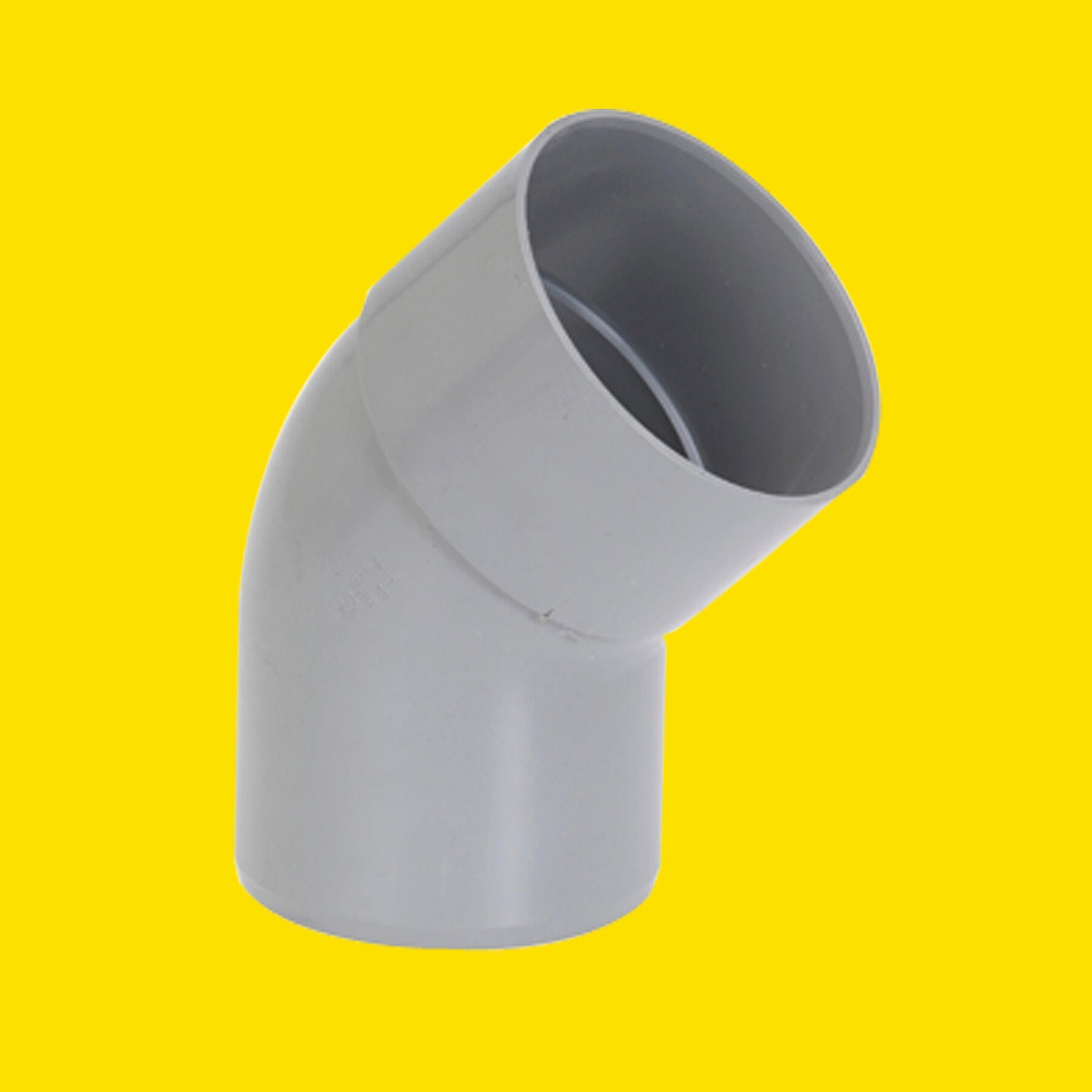 Coude femelle / femelle 45° pvc Diam.100 mm GIRPI - 2
