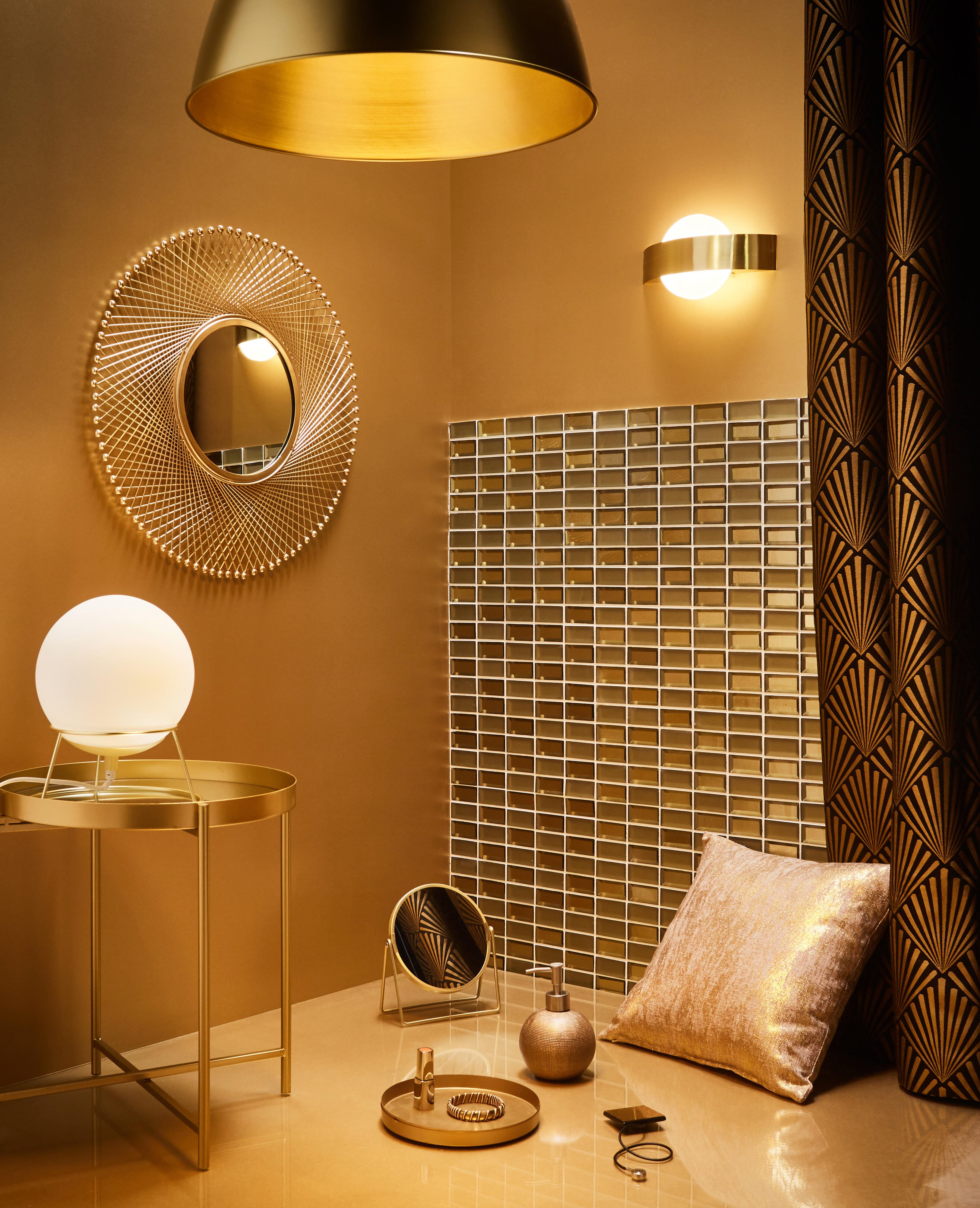 Rideau tamisant, Tilda, noir H.260 x l.140 cm - 6