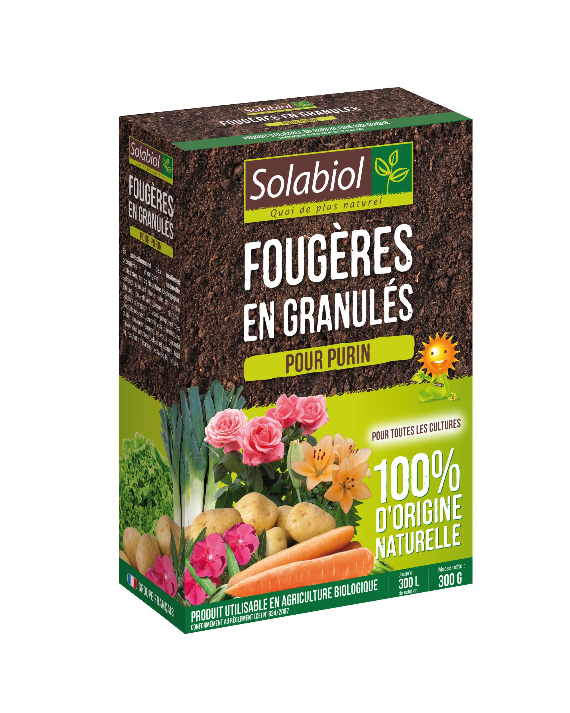 Engrais naturel purin de fougères SOLABIOL 300gr Leroy Merlin — free download