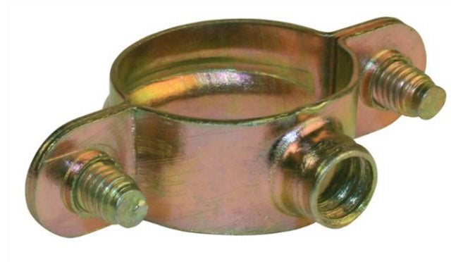 Lot de 10 colliers en acier à visser, D.40