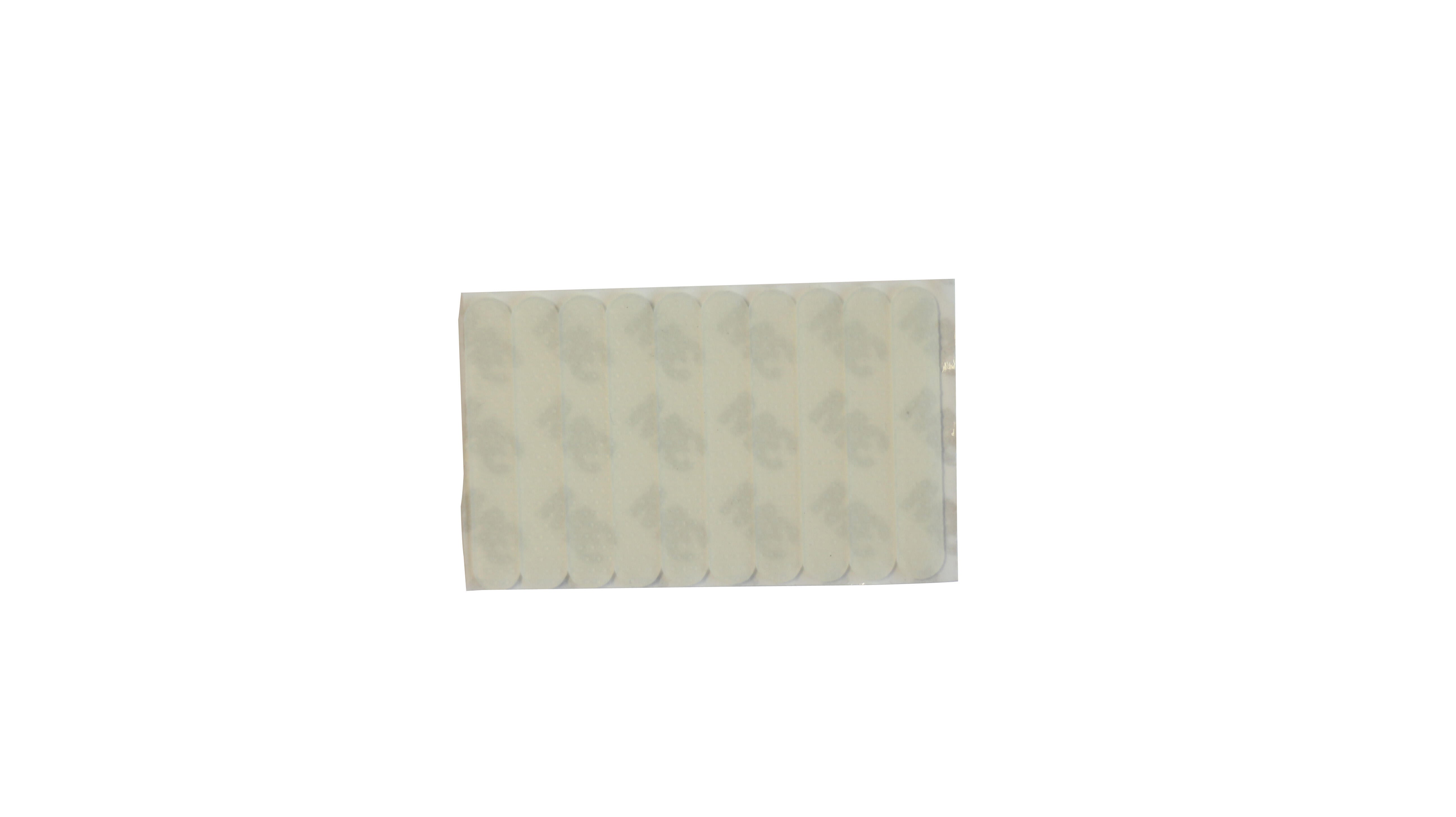 Lot de 20 autocollants antidérapant plastique, H.0.1 x l.5 x P.0.8 cm - 2