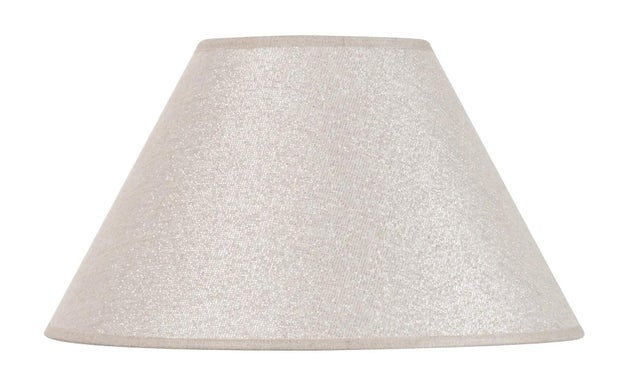 40 cm Noir Abat-jour, Tissu avec Doublure Dorée, Produit fait Main, pour Lampe de Table, Lampadaire