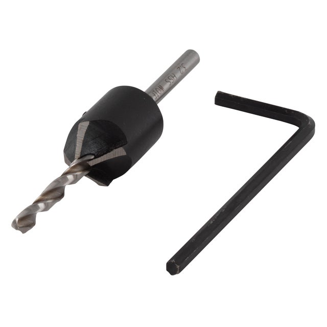 Foret-fraisoir bois Diam.3,2 x L.12 mm - WOLFCRAFT