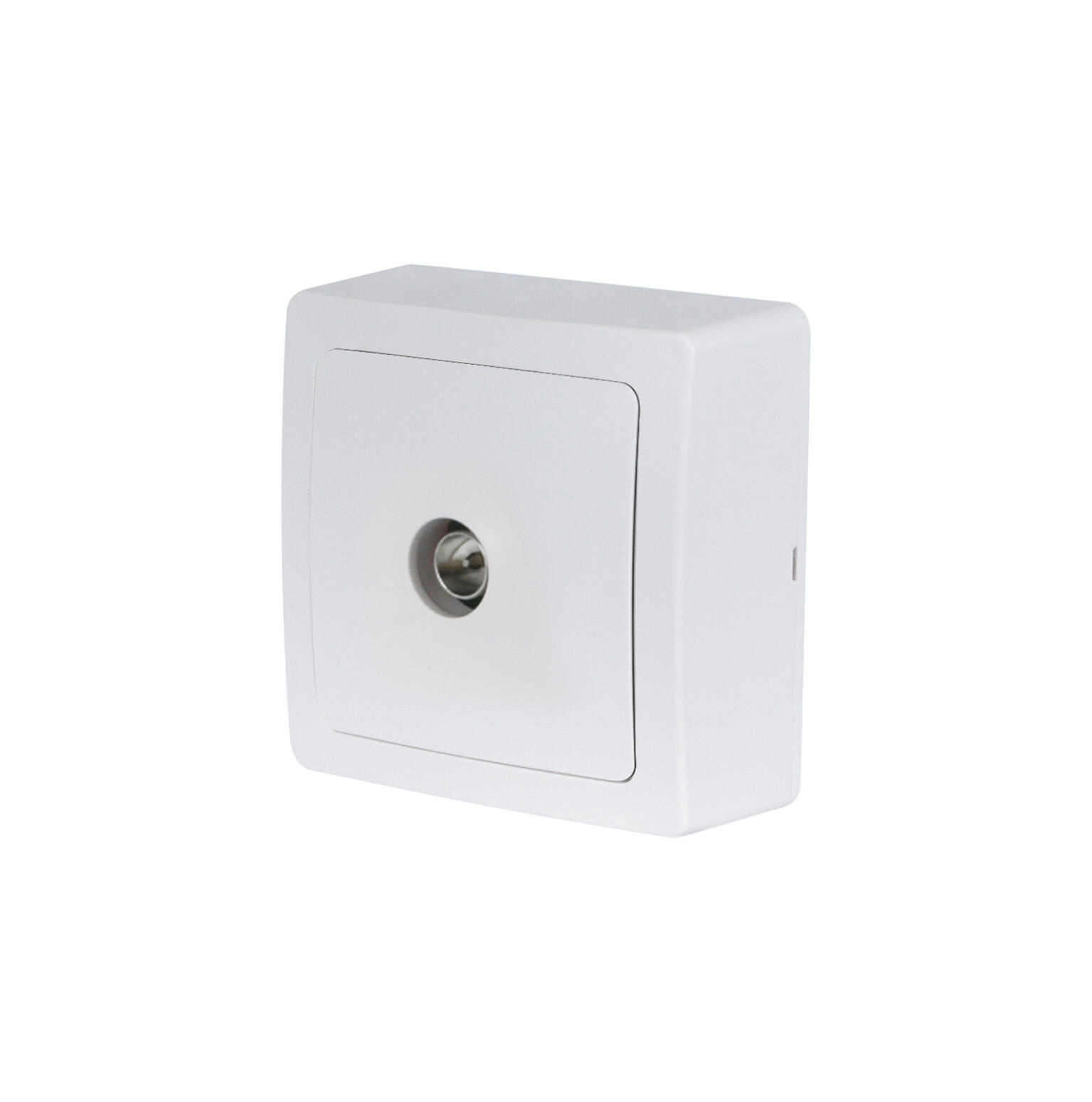 Prise tv saillie, complet Opus, LEXMAN, blanc - 2