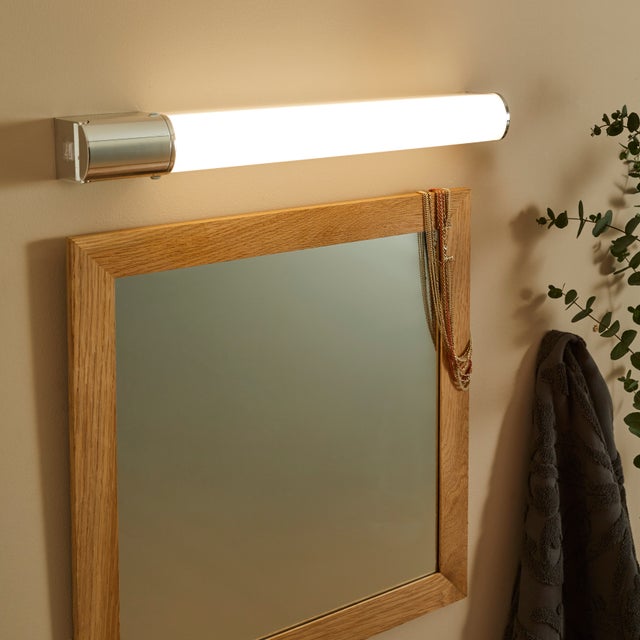 Réglette led 15w salle de bain cuisine ip44-60cm-noire interrupteur Réglette led 15w salle de bain cuisine ip44-60cm-noire interrupteur