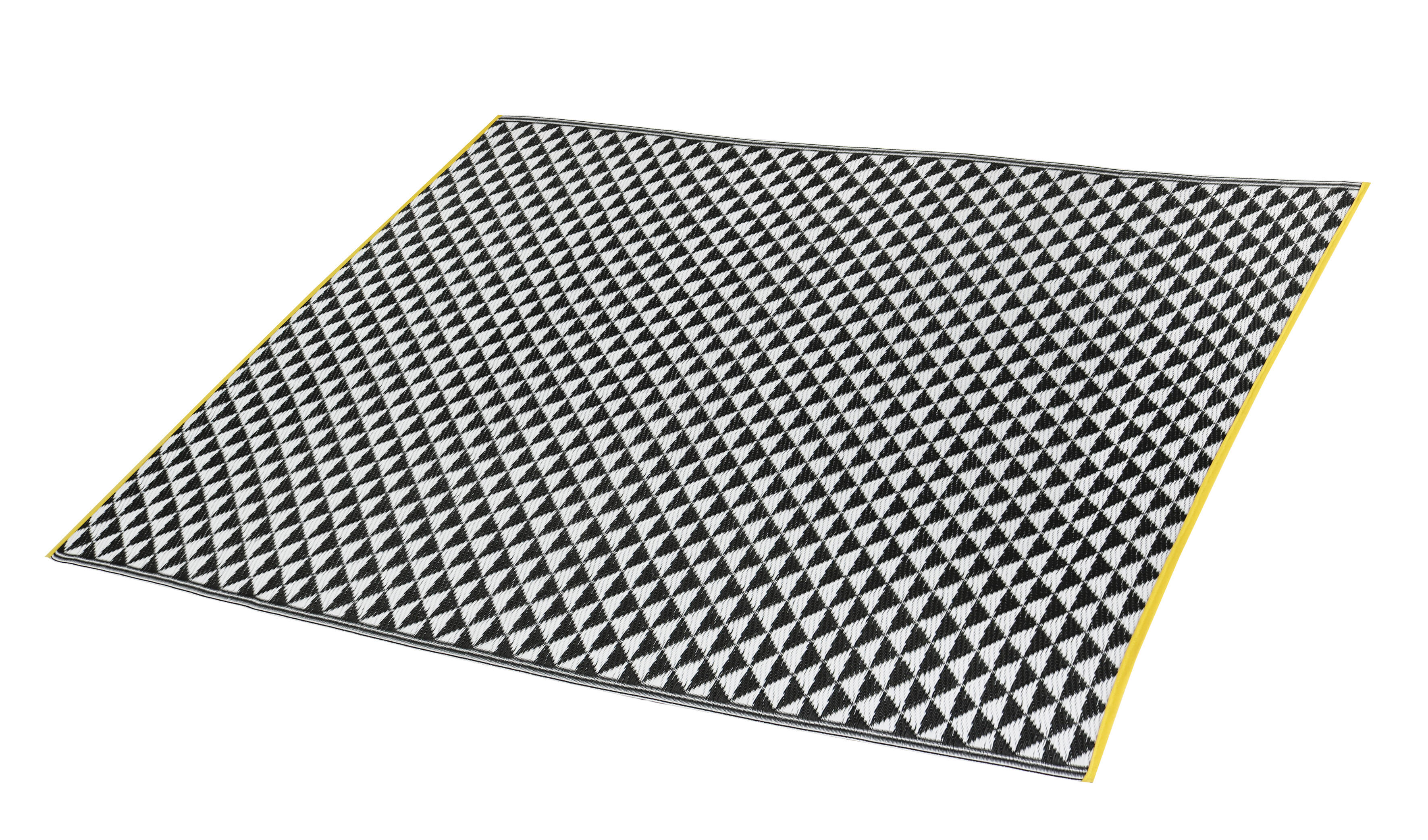 Tapis rectangulaire noir 160 x 230 cm Verona - 3