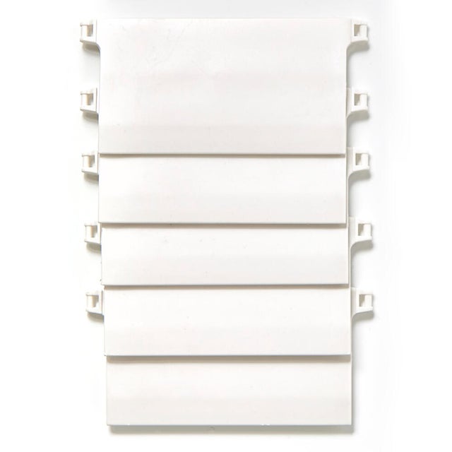Lot de 5 plaques de lestage pour store, 9 cm, gris