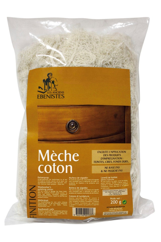 Mèche coton LES ANCIENS EBENISTES 200g