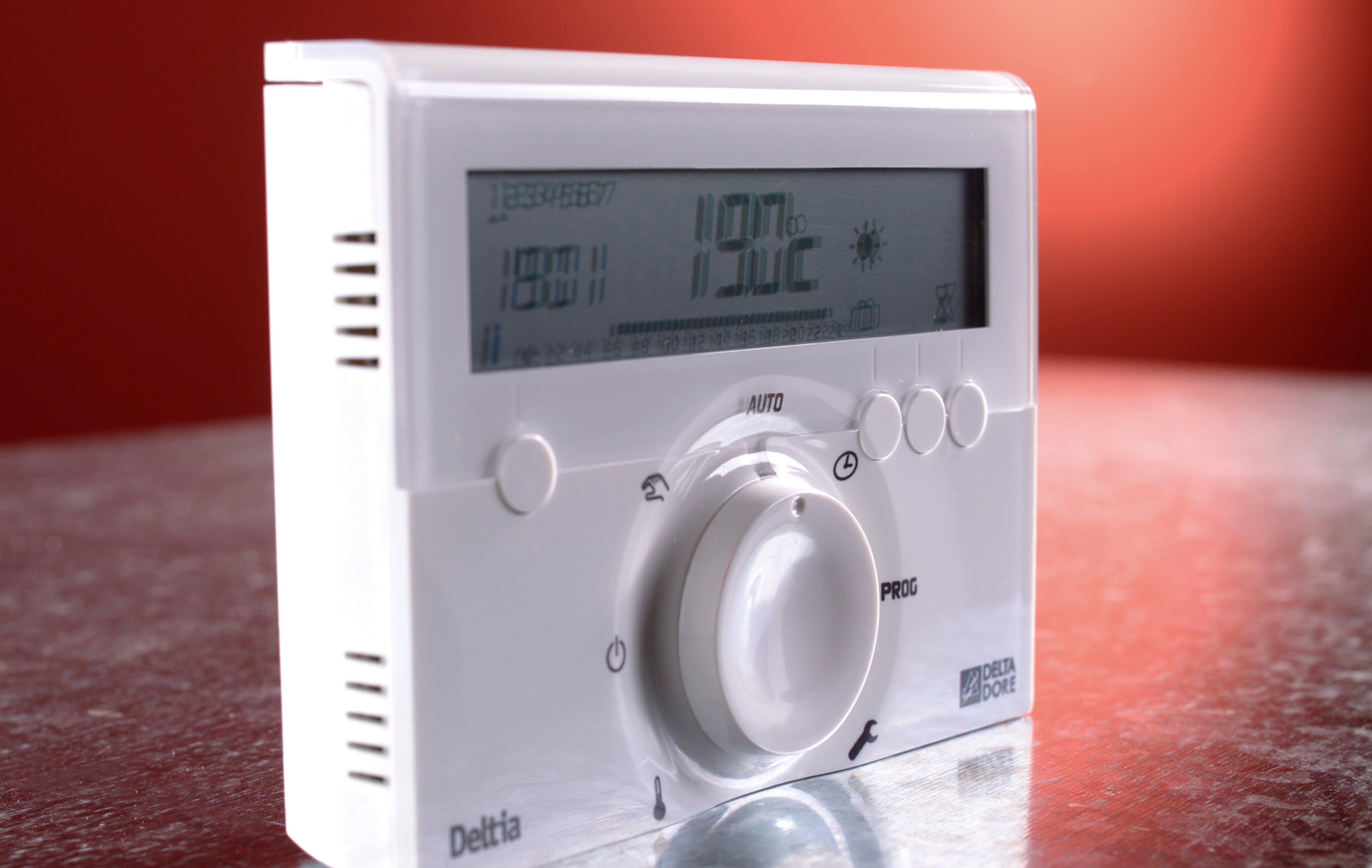 Thermostat programmable filaire DELTA DORE Deltia 8.00 - 2