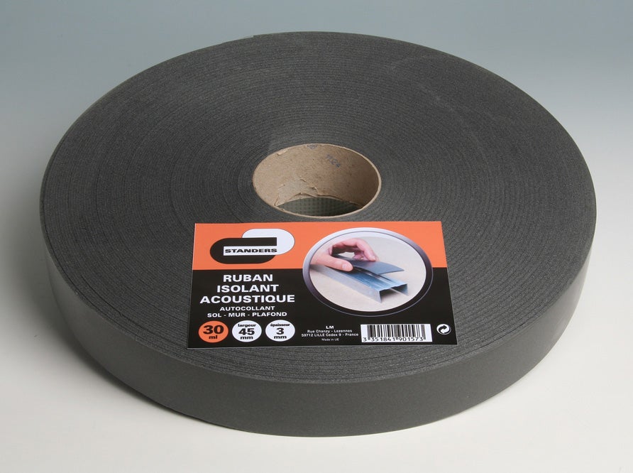 Ruban isolant acoustique, STANDERS, 30 ml - 2