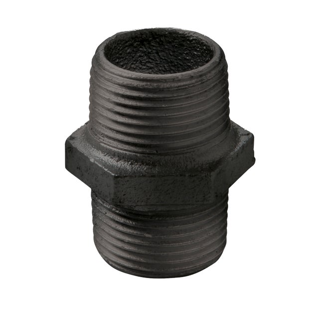Raccord fonte pour tuyau acier automatique / à visser M/M D.3/4
