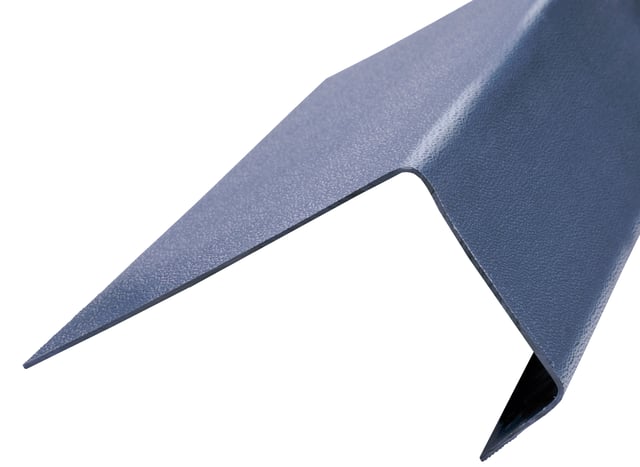 Rive pour plaque coverite express gris, L.1.88 m