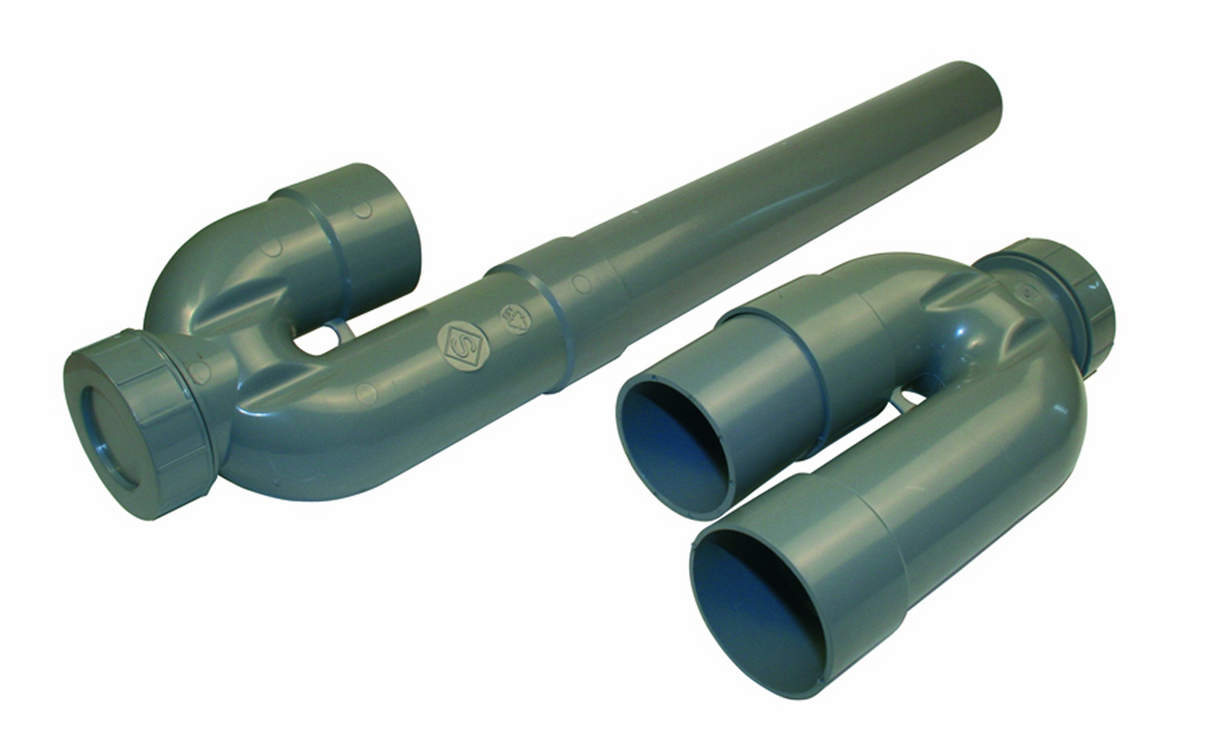 Siphon simple vertical D.40 - 3