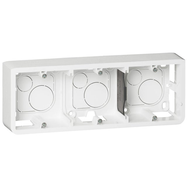 Boîtier Legrand Mistral Pour Interrupteur - Pose Saillie 60x50mm ép. 16mm N°3 (occasion)