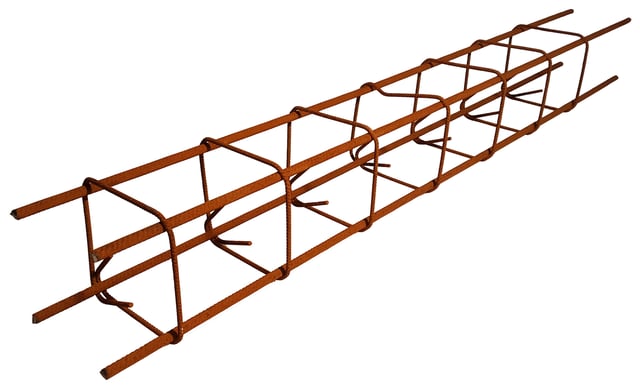 Armature poteau Z3, 15 x 15 cm Diam.10 mm L. 3 m