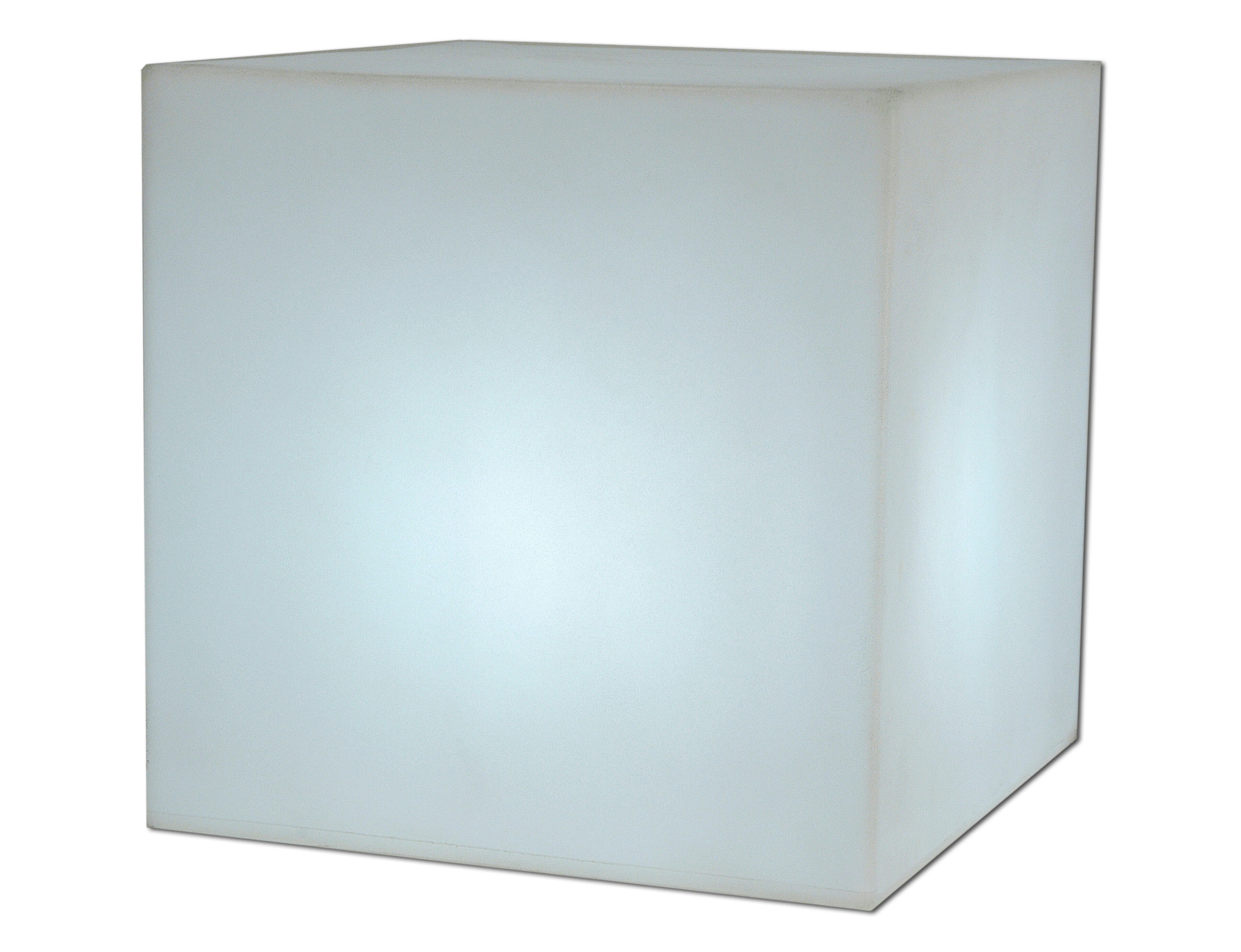 Cube décoratif extérieur Cuby 45 cm E27 25 W = 880 Lm, blanc NEWGARDEN - 3