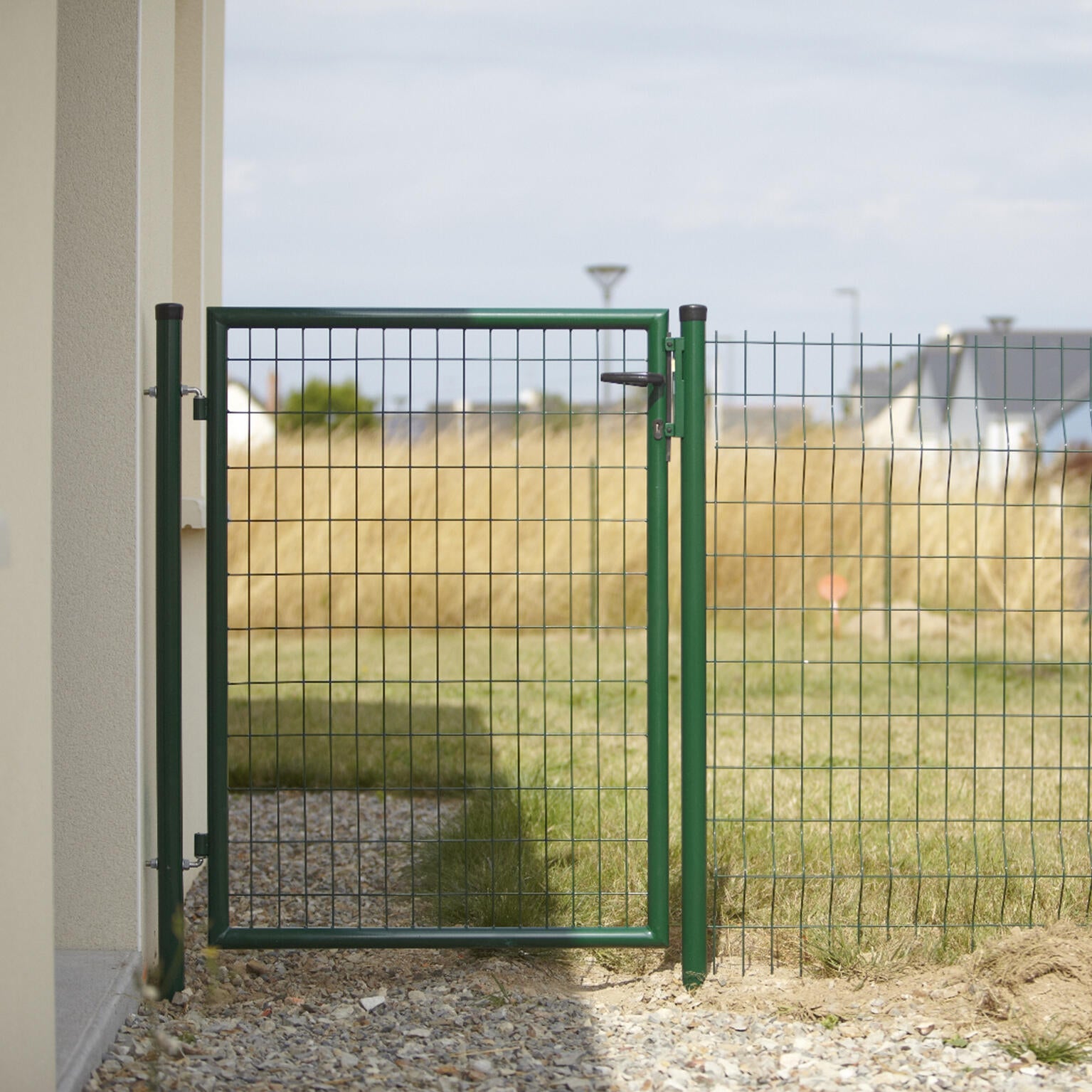 Portillon grillagé Eco l.105 x H.125 cm, vert - 2