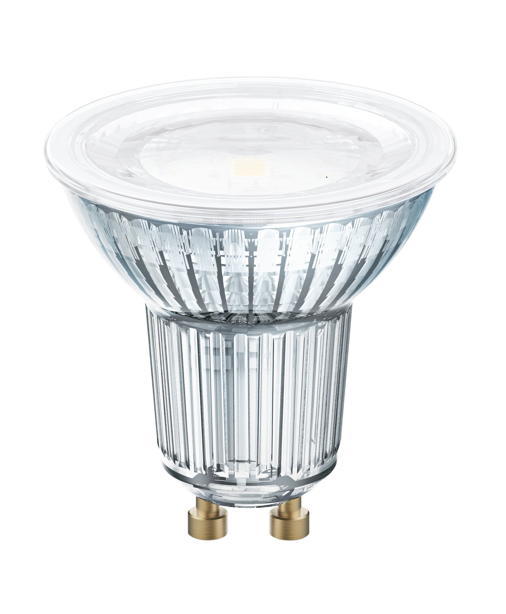 Lot de 5 ampoules led GU10, 350Lm = 30W, blanc chaud, OSRAM | Leroy Merlin