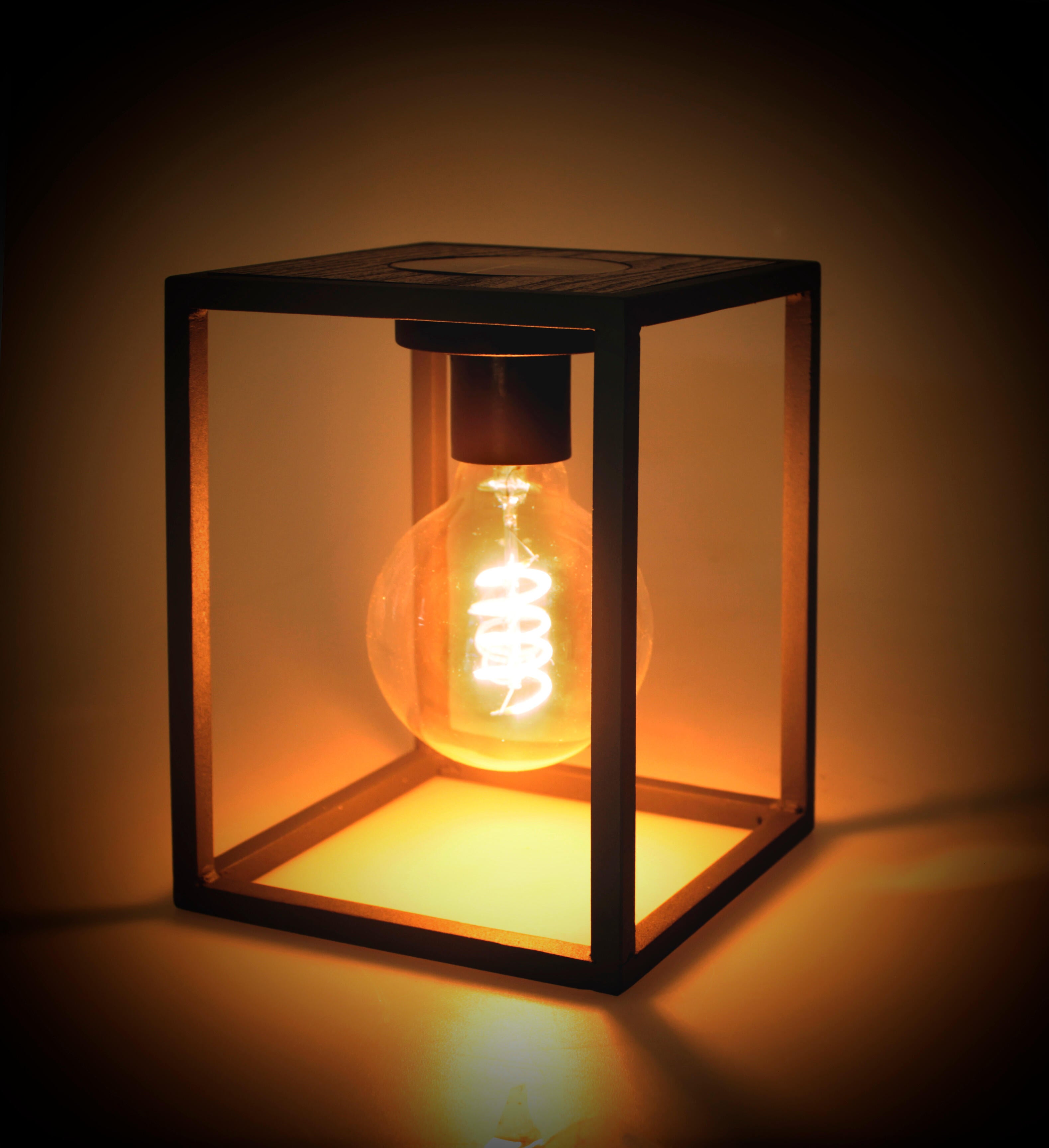 Lampe solaire Lulla 40 Lumen noir WATT & HOME - 3