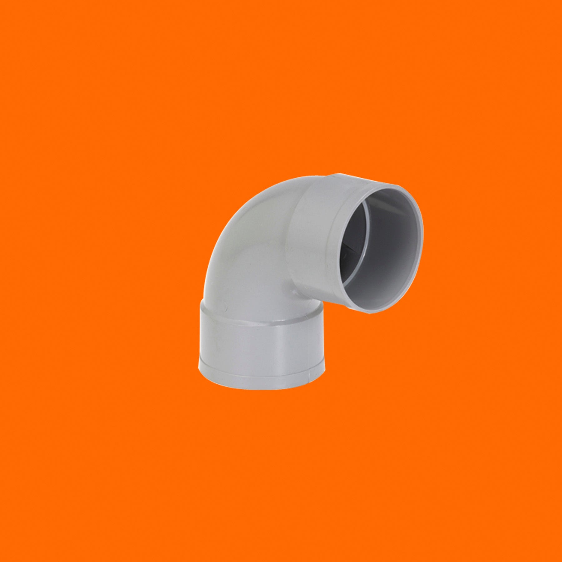 Coude femelle / femelle 87° pvc Diam.80 mm GIRPI - 3