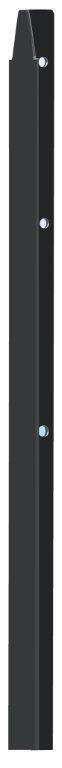Piquet gris, l.3 x P.3 x H.175 cm