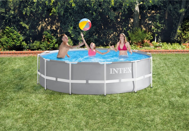 Piscine tubulaire INTEX Prism Frame ronde Diam. 3.66 x H.0.99 m
