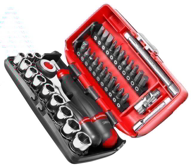 Coffret d'outils de serrage/vissage FACOM R.360NANOPB, 38 pièces