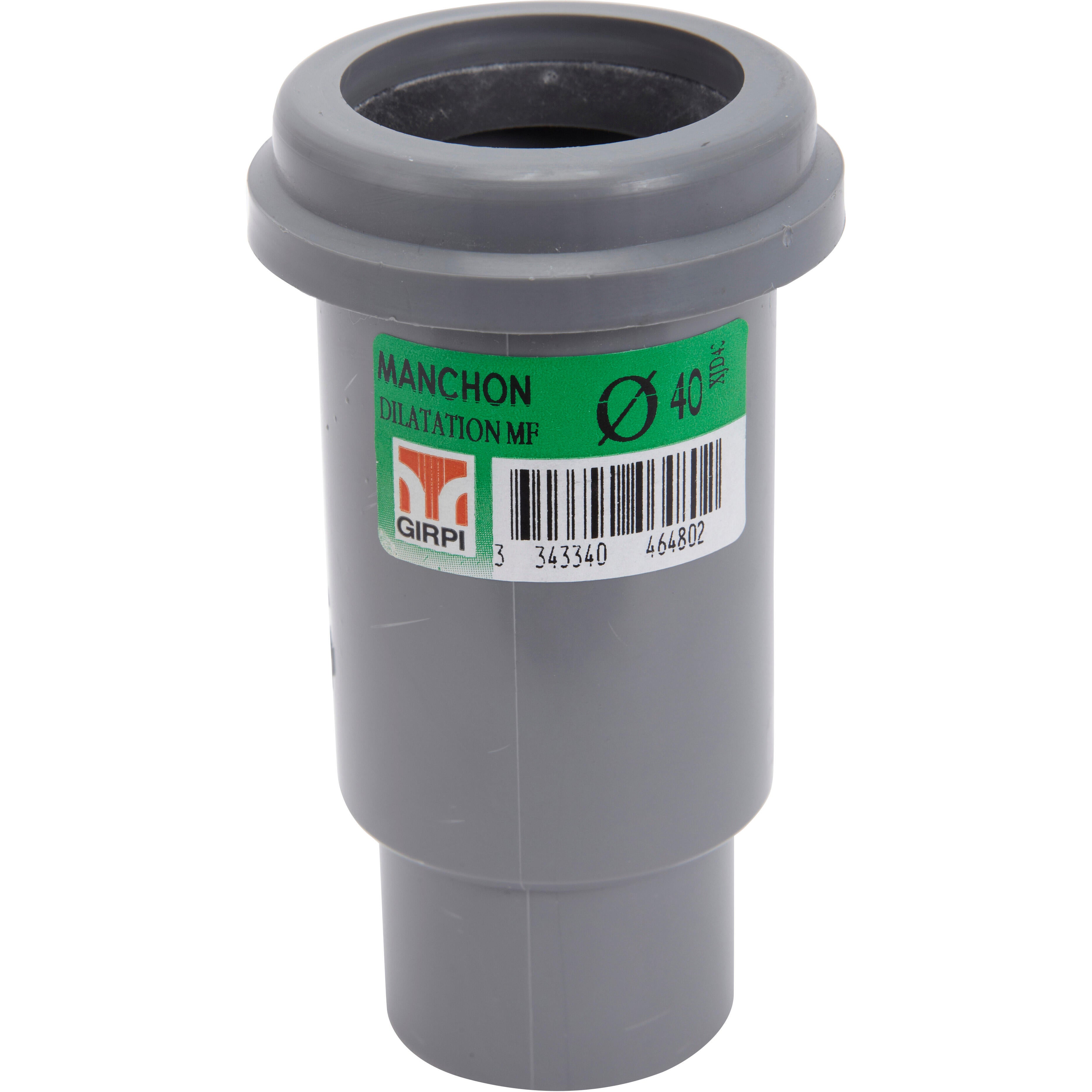 Manchon de dilatation en pvc à coller / à joint, femelle / mâle, D.40 - 2