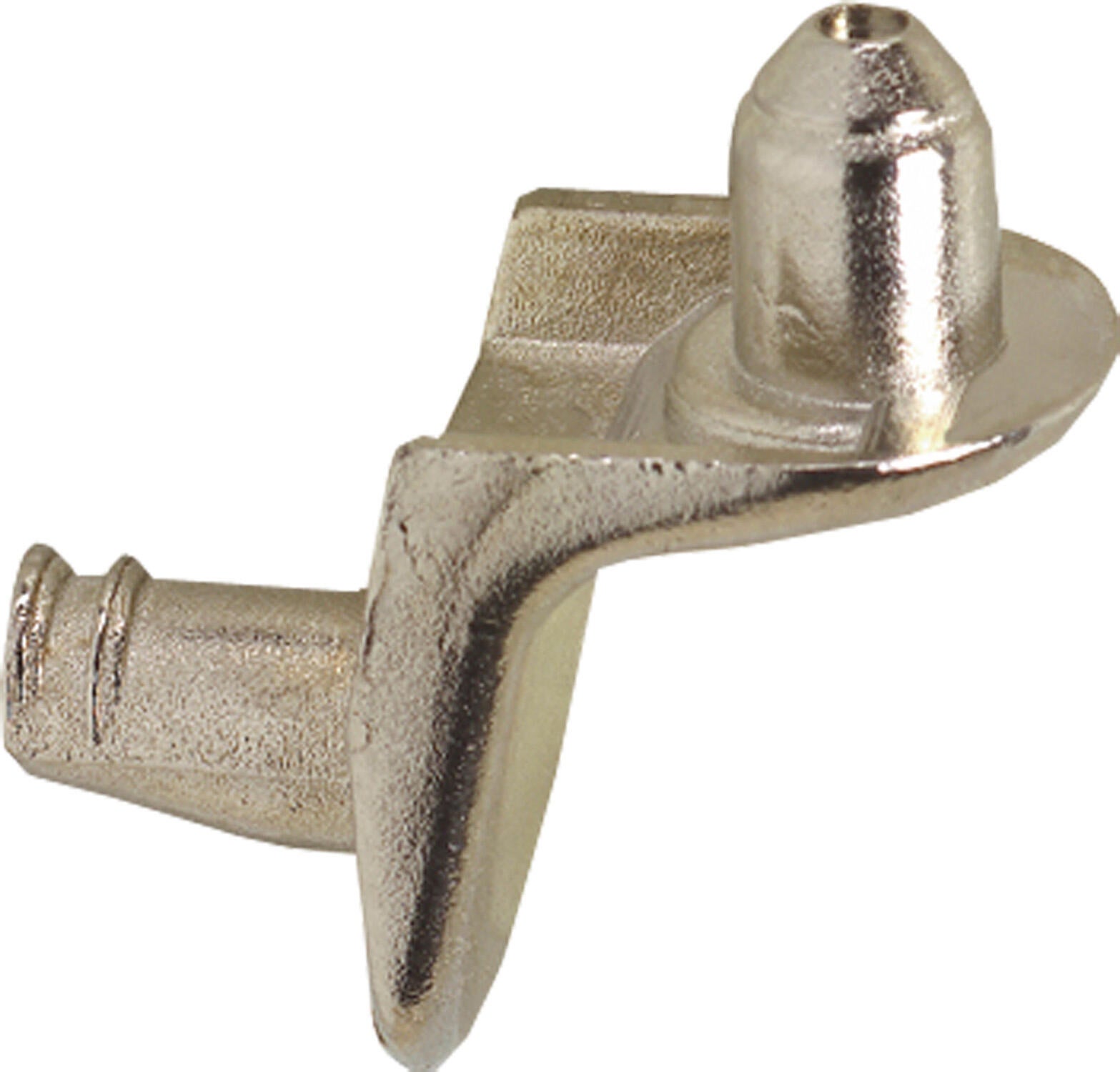 16 taquets d'étagère, acier gris, Diam.5 mm - 2