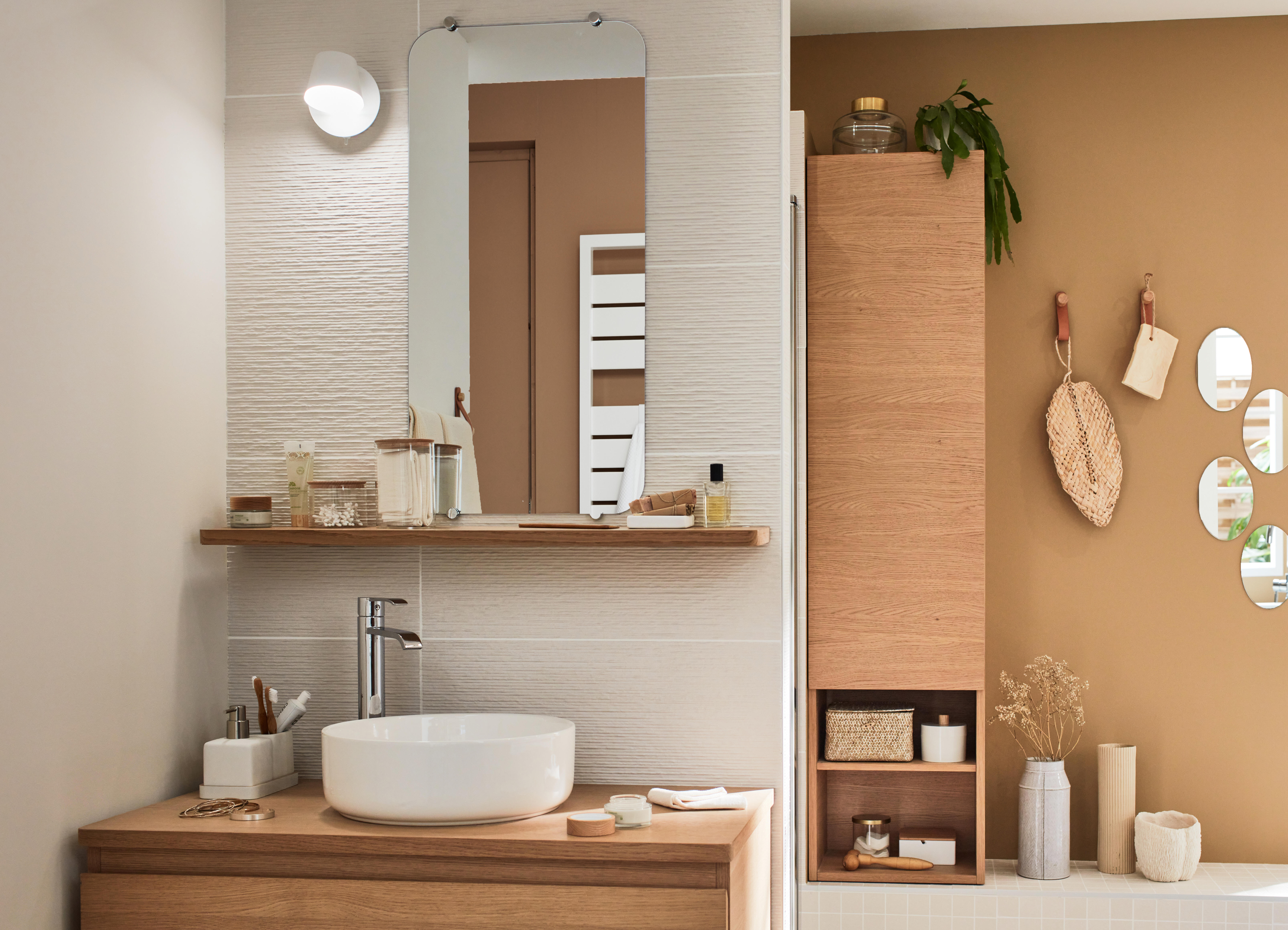 Miroir Bords Polis 80X40cm - 3