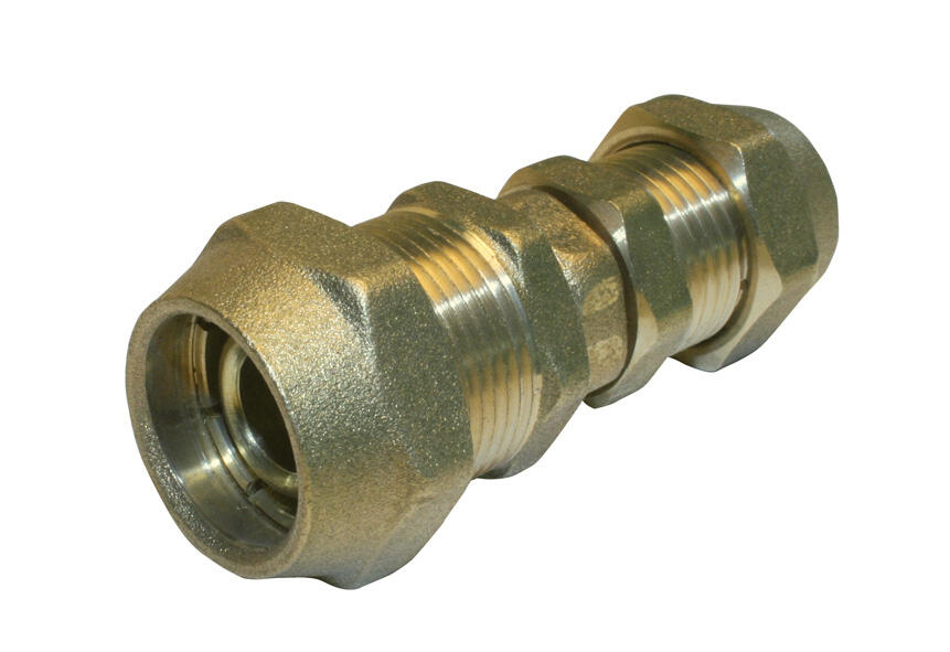 Coude pour tuyau PERT à compression F, 16 mm - 2