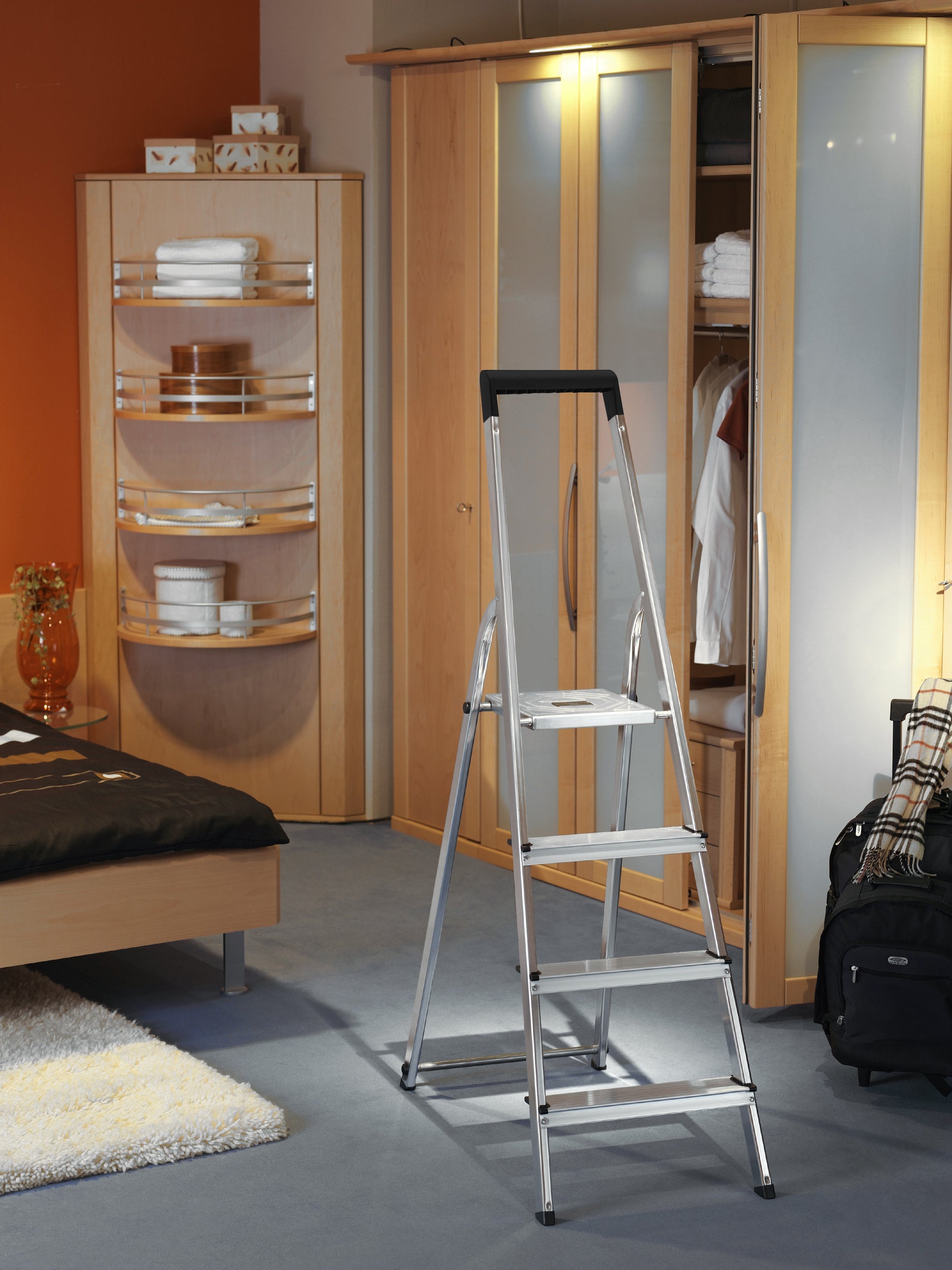 Escabeau aluminium HAILO 4 marches - 5