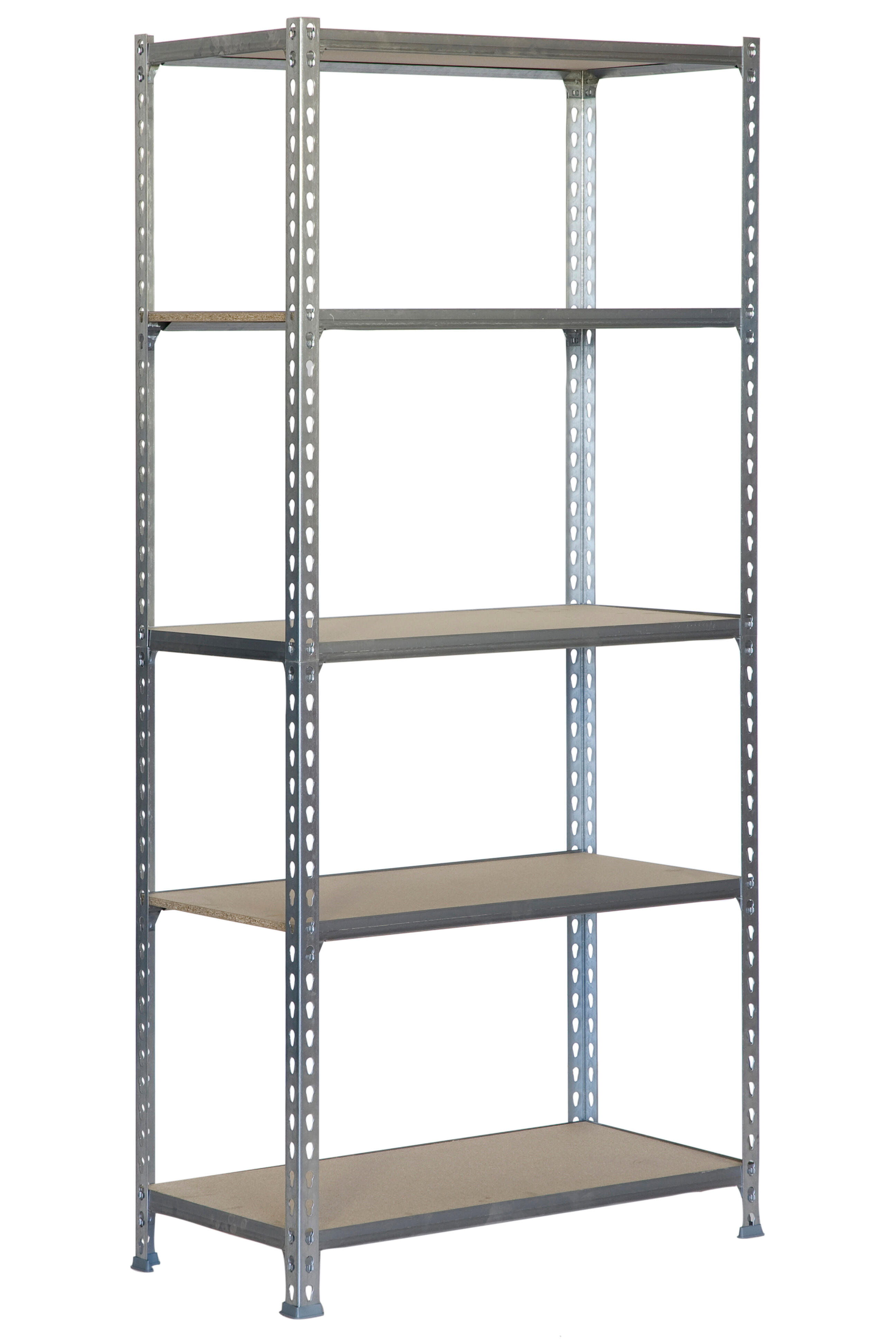 AR Shelving - Etagère Métal Laquée époxy 5 Tablettes Charge 60 Kg Dim 1800 X 90 X 30 Ar Shelving