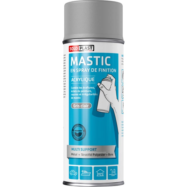 Mastic aérosol Aérosol SOLOPLAST, 400 ml