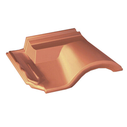 Tuile sous-faîtière 1/2 pureau MONIER silvacane littoral