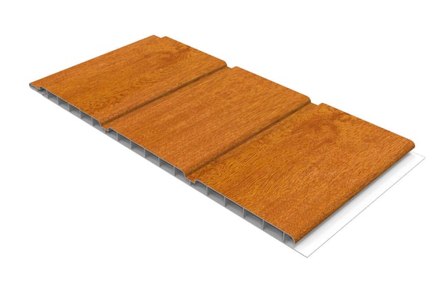 Sous face de toiture F1123WGO.LM chêne pvc L.3 m x l.300 mm