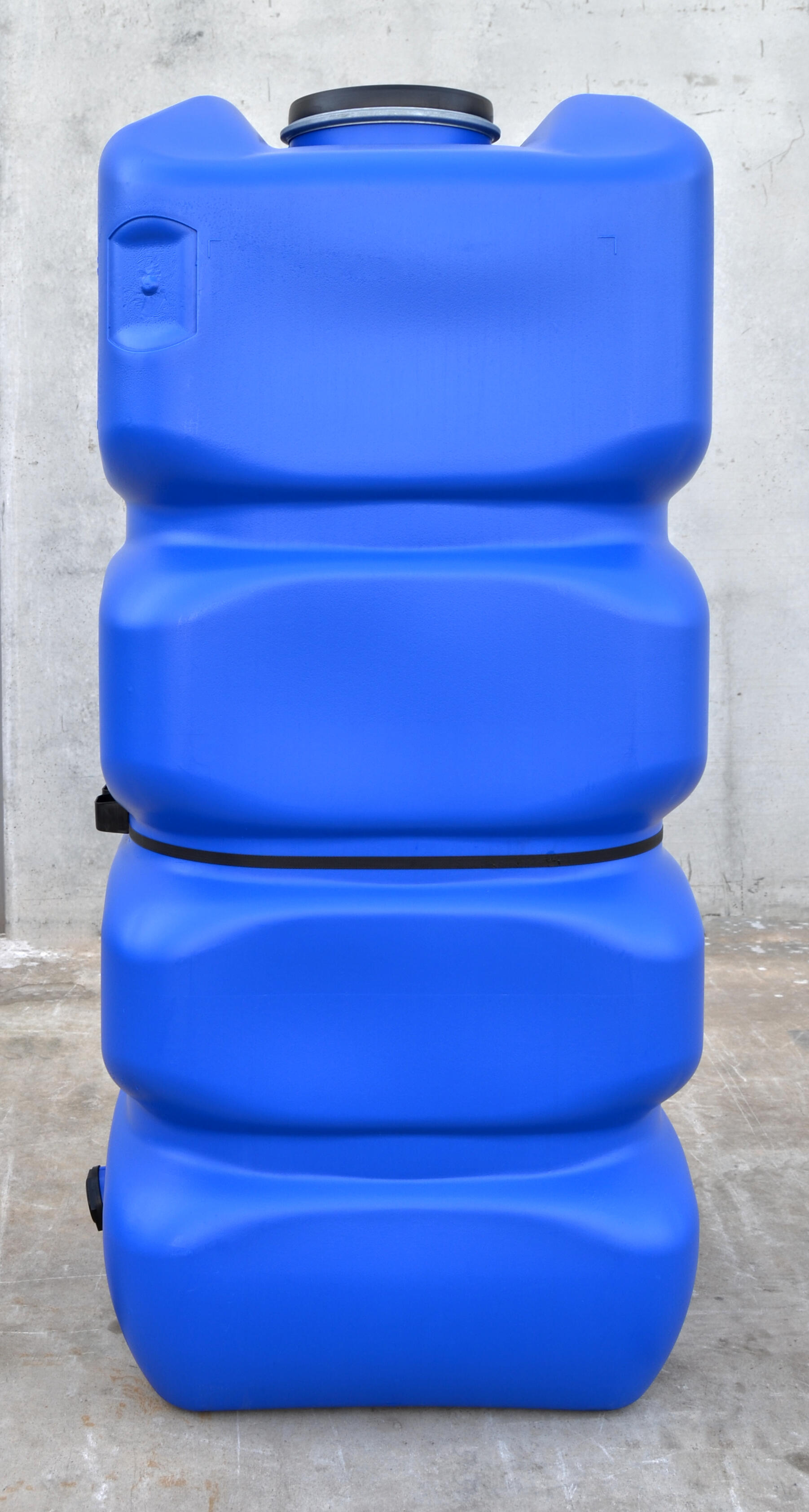 Récupérateur d'eau Aquablock SCHUTZ carré bleu , 750 l - 4