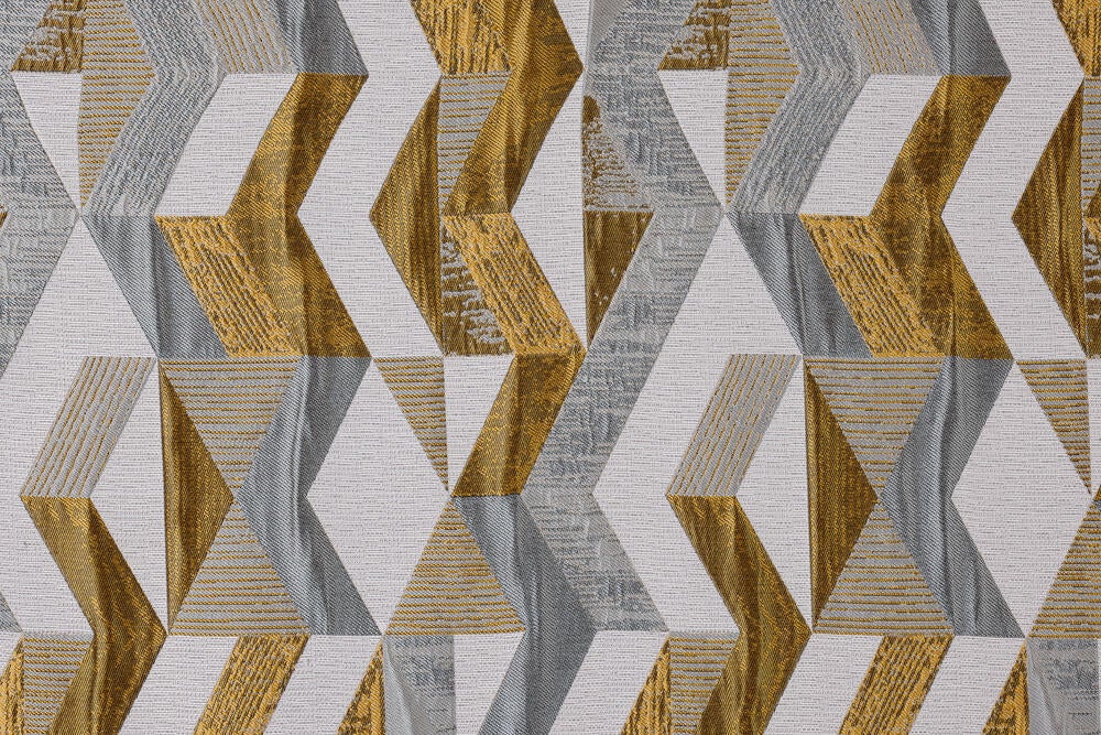 Rideau tamisant, Chloé, doré H.240 x l.135 cm - 2