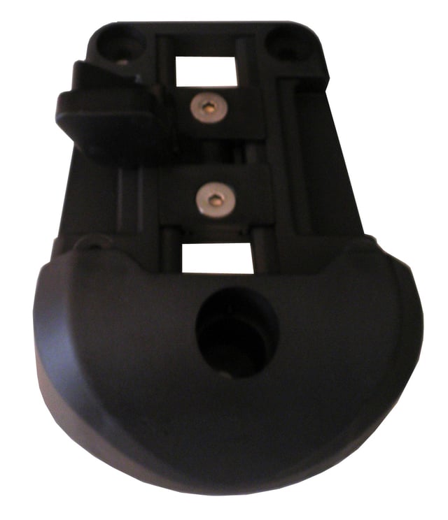 Sabot en pvc Quincaillerie noir l.10 x H.5 cm