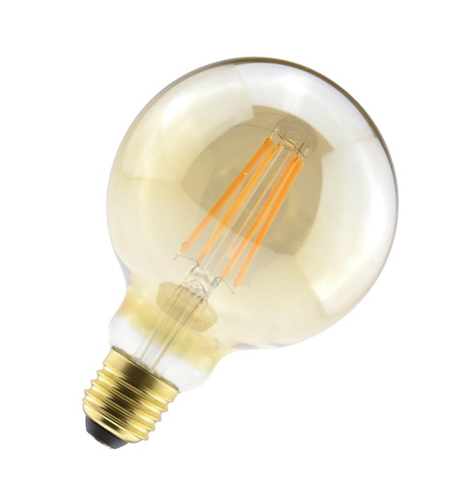 Ampoule led décorative, globe 95mm E27, 950lm = 69W, blanc chaud, dimmable, XXCE